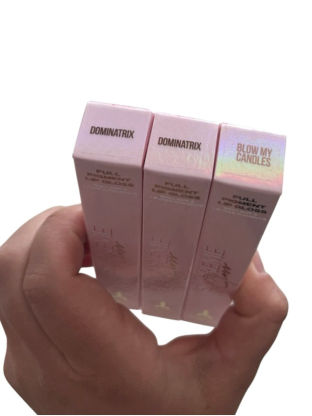 (3) Jeffree Star Cosmetics Supreme Gloss Set Dominatrix Blow My Candles Nude Set - Picture 3 of 5